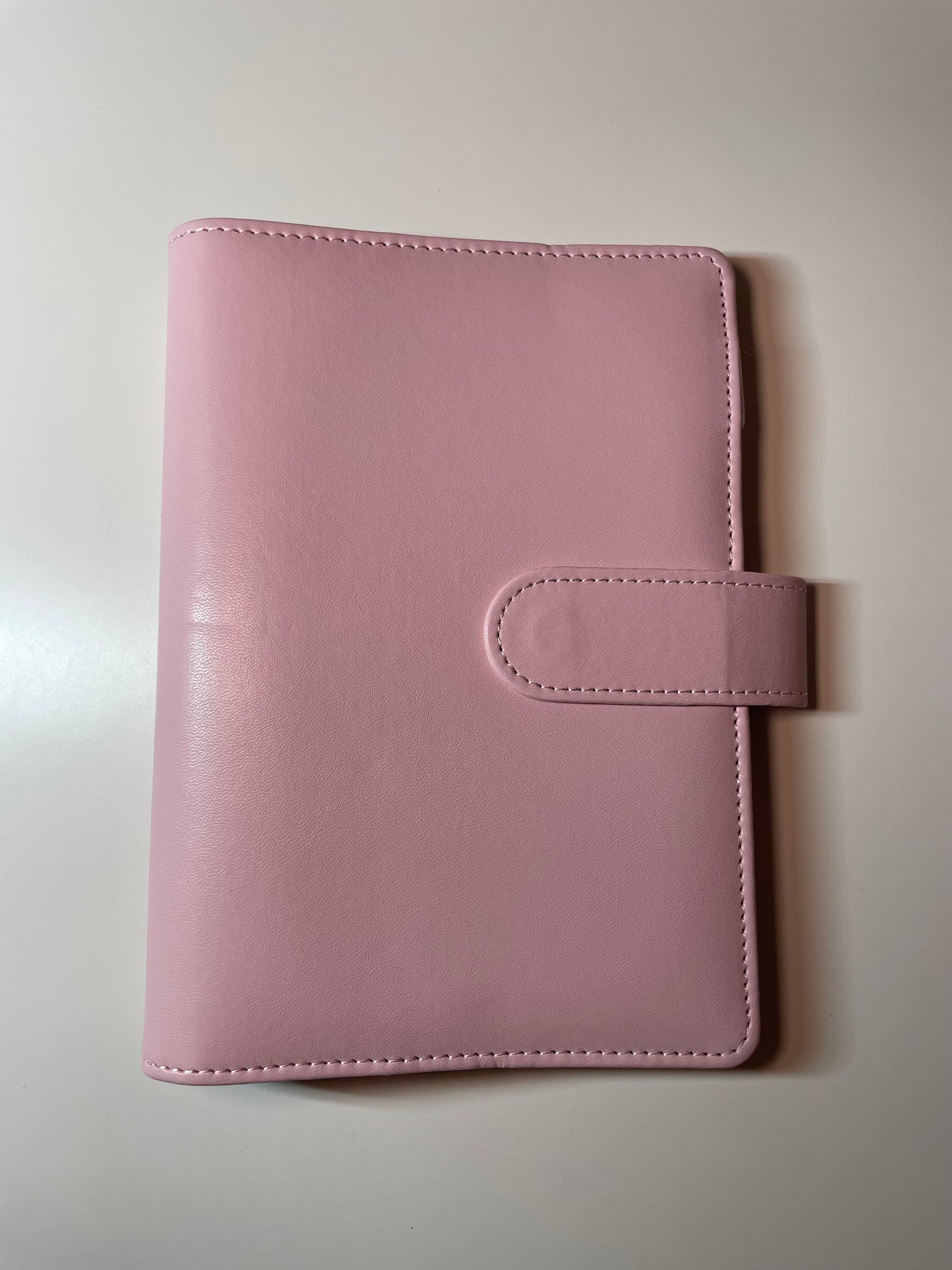 Budget Planner in Plain Matte Pink