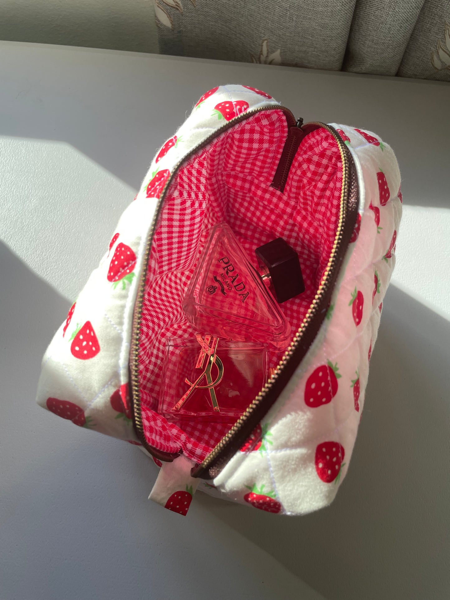 Boxy Bag in Strawberry