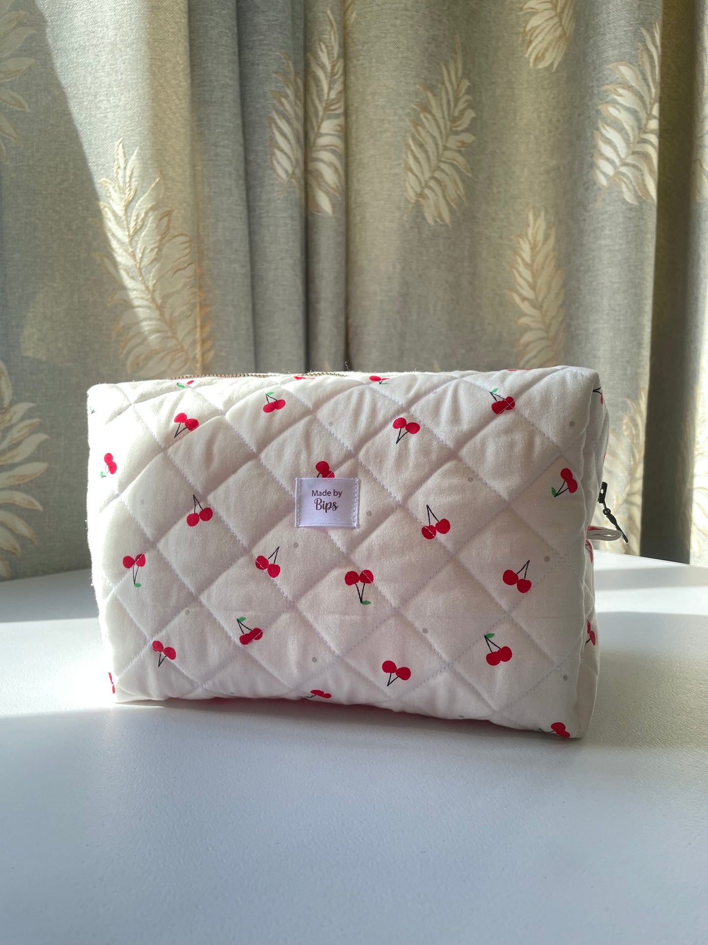 Boxy Bag in Cherry