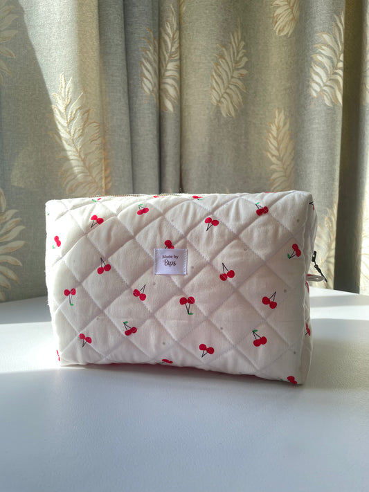 Boxy Bag in Cherry