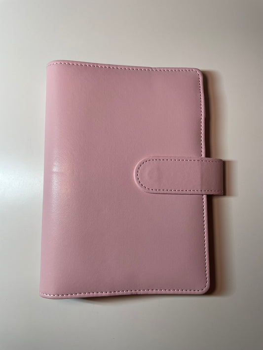 Budget Planner in Plain Matte Pink