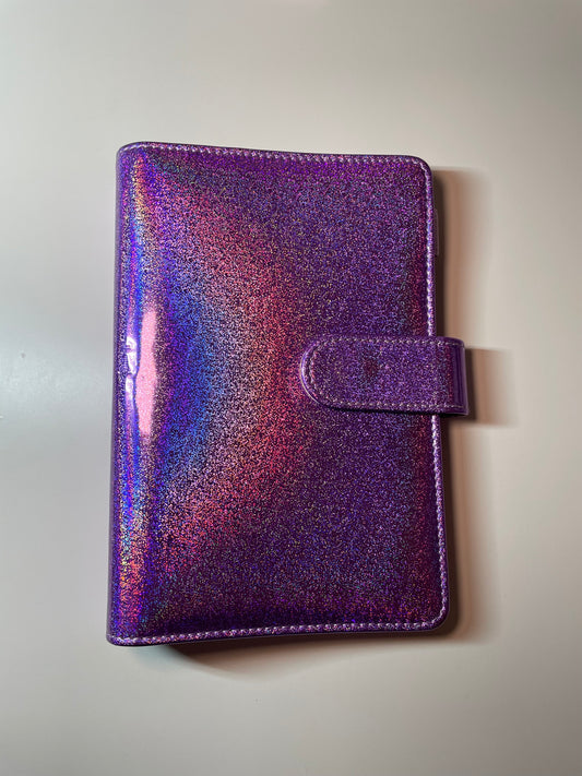 Budget Planner in Glittering Purple
