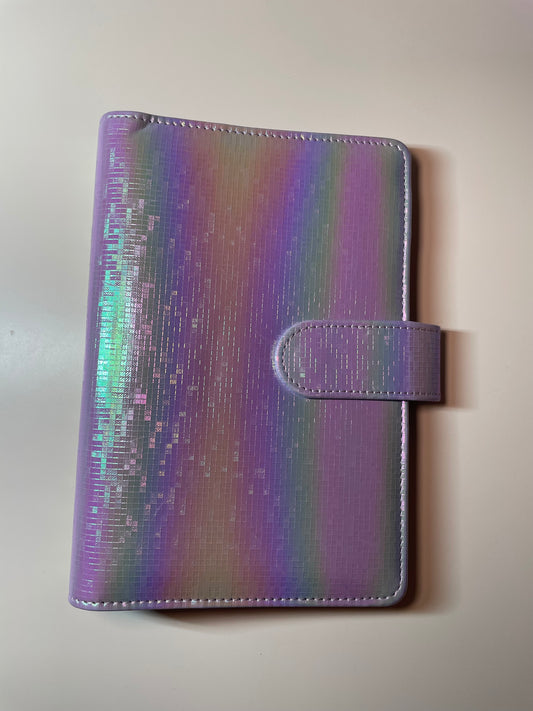 Budget Planner in Shimmering Purple