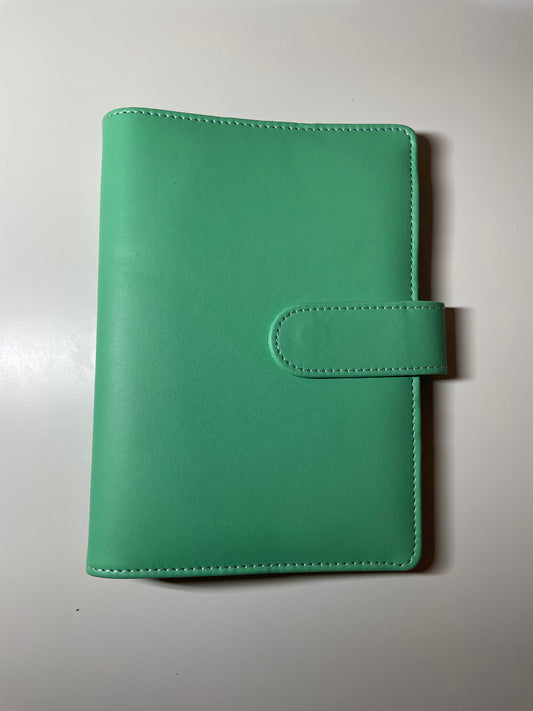 Budget Planner in Plain Matte Green