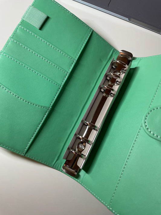 Budget Planner in Plain Matte Green