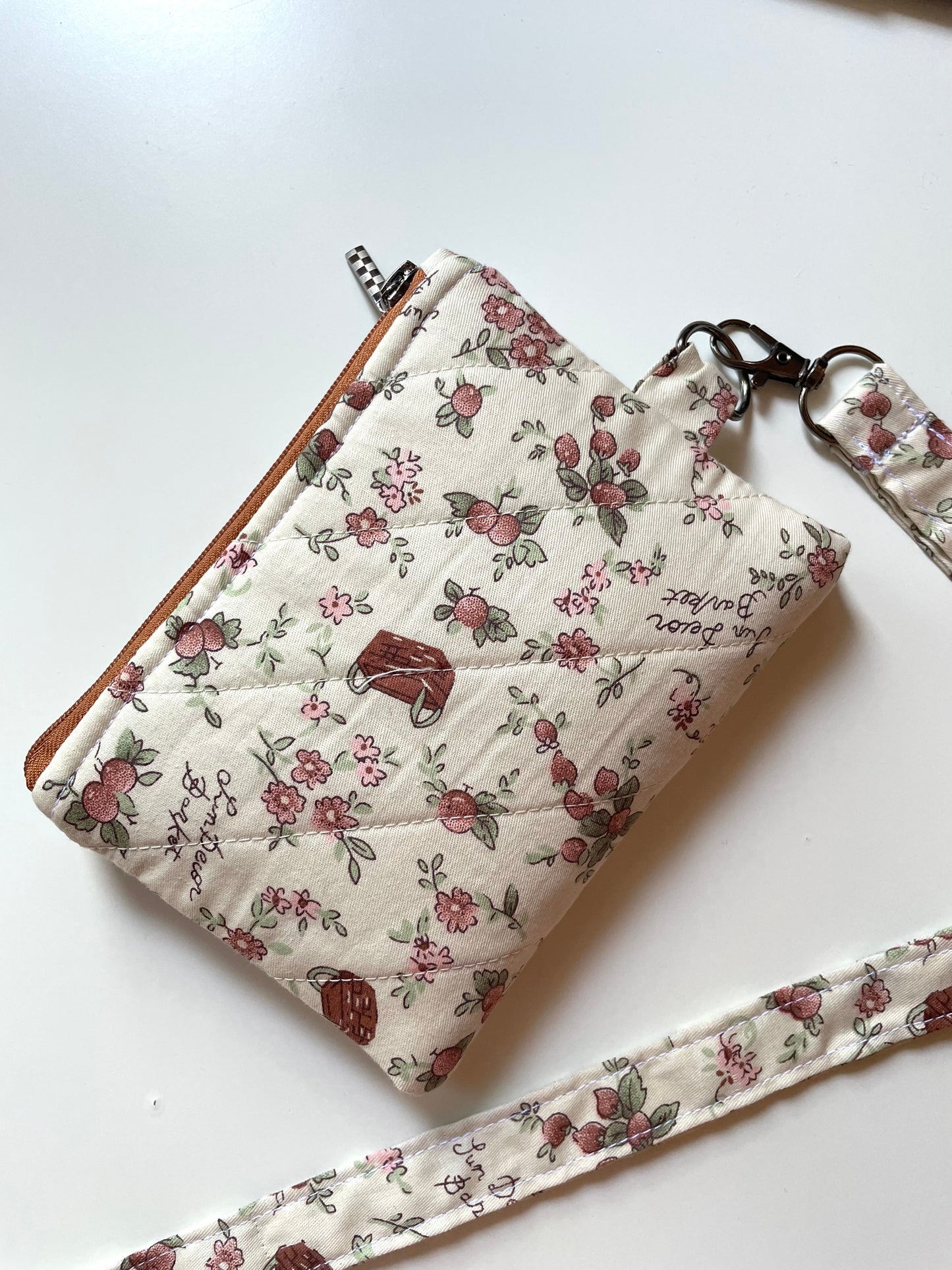 Passport Holder in Red Basket